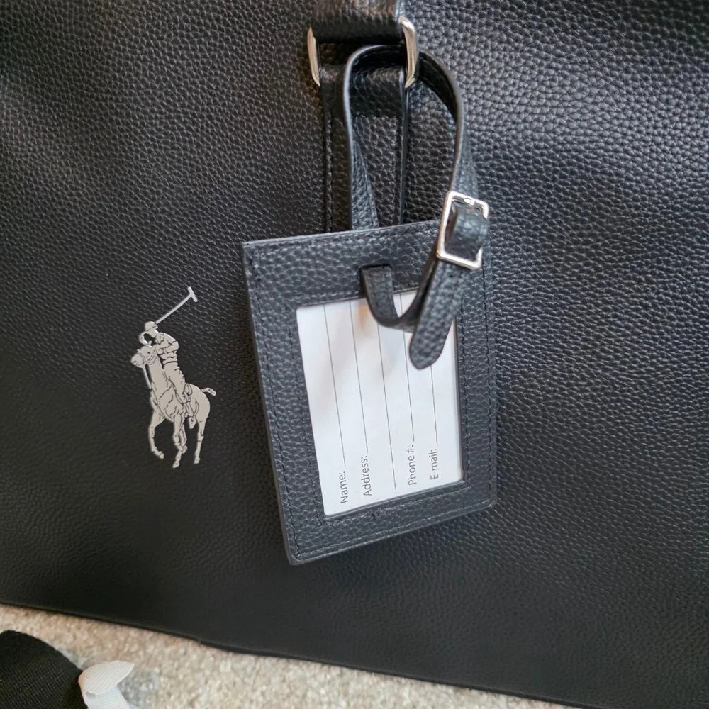 Polo Ralph Lauren Black Luggage & Travel Bag